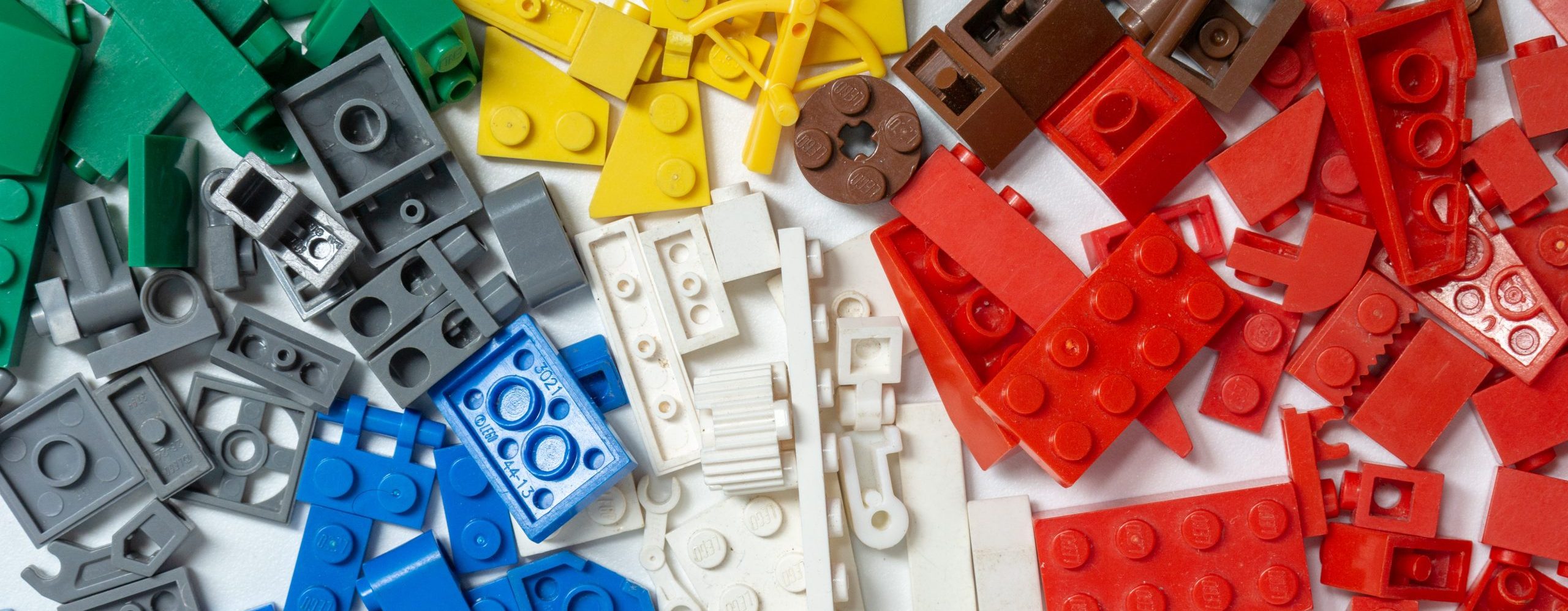 Colored Lego Pieces
